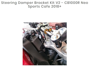 Steering Damper Bracket Kit V2 - CB1000R Neo Sports Cafe 2018+
